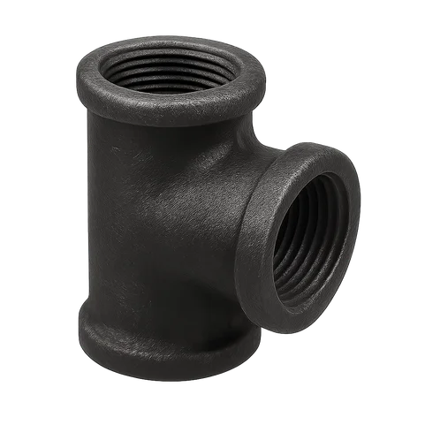 Тройник чугунный прямой Ду 20 3/4" ВР/ВР