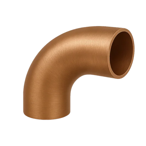 Отвод медный однораструбный 90° 14,7 мм М1р